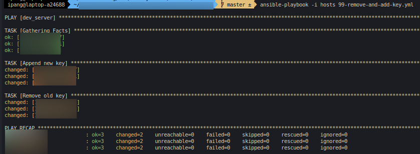 Add & Remove Pub Key Success