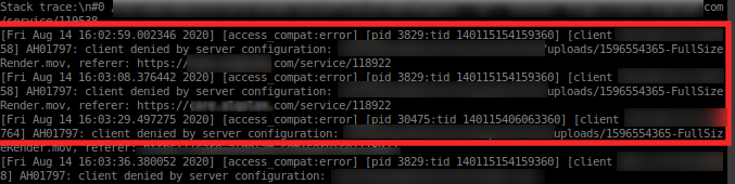 Error Ini Hanya Terjadi di Apache