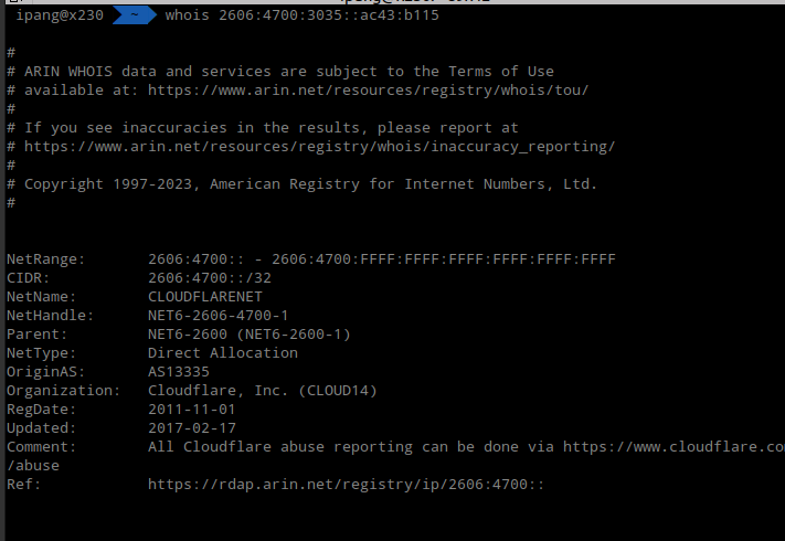 It Was Cloudflare IP, Not Your Server