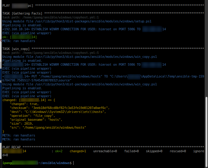 Menjalankan Playbook