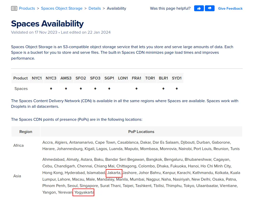 Ada di Jakarta &amp; Yogyakarta