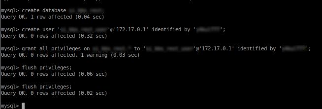 Create a New User for Your Container Only