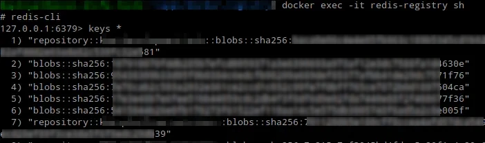 Image Tersimpan di Redis