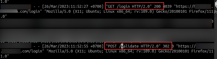 App Kedua, Proses Login di Endpoint /validate