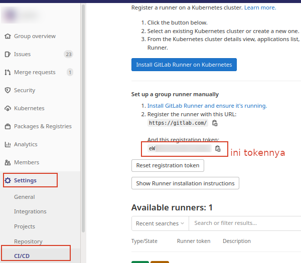 Cuma Owner dari Group yang Bisa Bikin Token ini