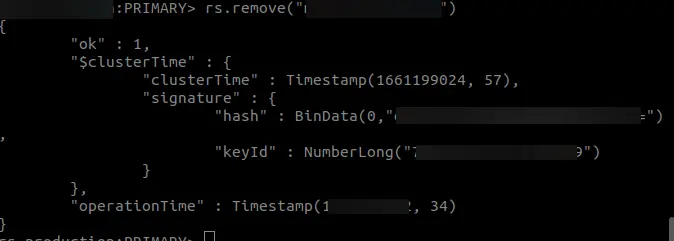 Remove Members Success