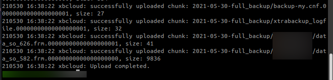 Backup Full Data 1.2 GB ga Sampe Semenit