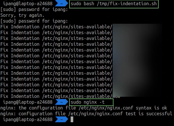 Semua File Config Nginx Sudah Rapi &amp; Ga Ada Error Akibat Pengunaan nginxfmt