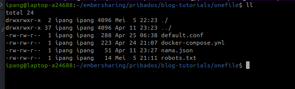 Pastikan Semua File Ada di 1 Folder (nama.json harusnya config.json)
