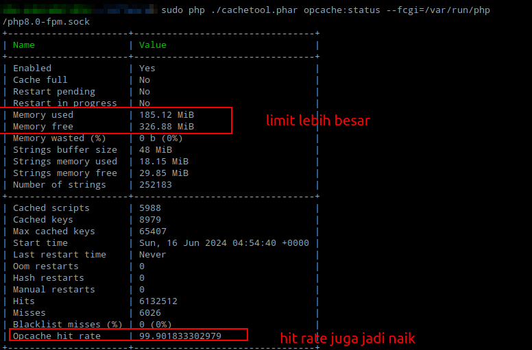 Setup Opcache Production