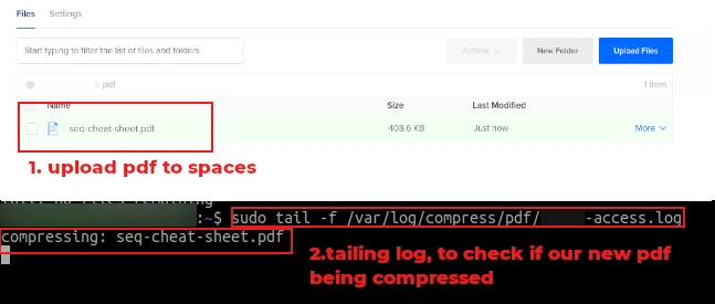 Live Compression was Working!
