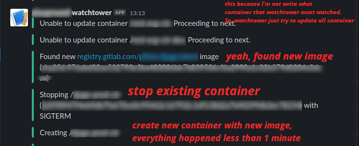 Contoh Notifikasi Watchtower
